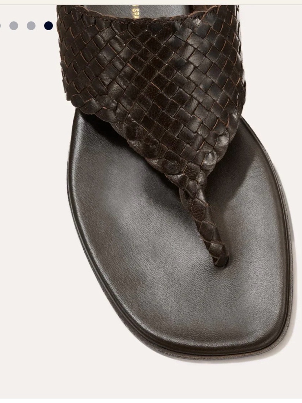 Margaux The Deia in Woven Espresso Leather - Picture 6 of 6